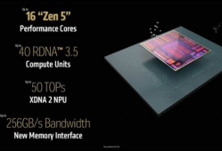 AMD锐龙AI MAX+ 495规格曝光 Radeon 8065S核显升级 192GB记忆体支援本地AI