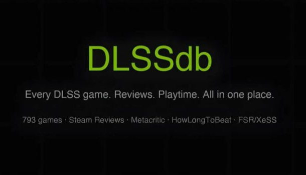 PC平台 DLSSdb 数据库整合 DLSS／FSR／XeSS 支援资讯正式上线