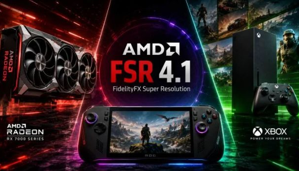 AMD 确认 FSR 4 将支援 RDNA 2　Xbox Series 与手提游戏机受惠