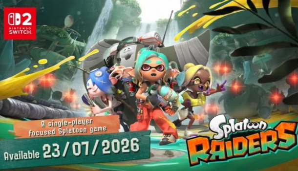 Switch 2《斯普拉遁：涂击队》发售日公开 7月23日独占登场