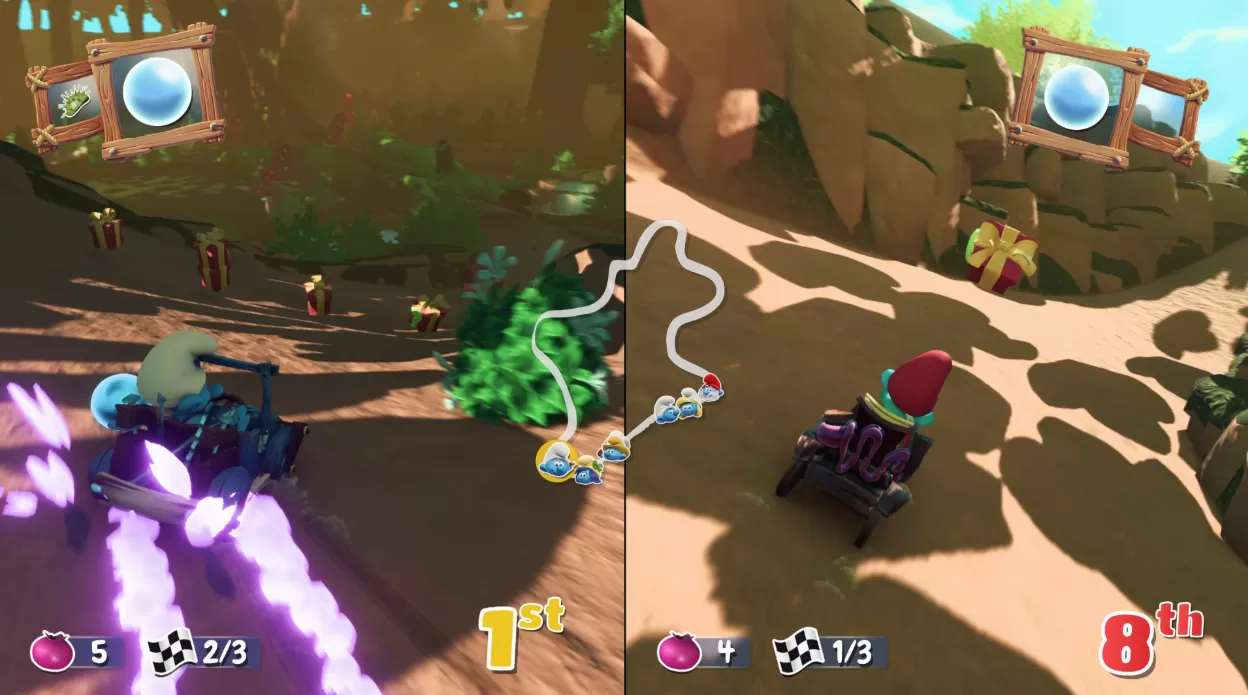 蓝精灵卡丁车.Smurfs Karting 第2张