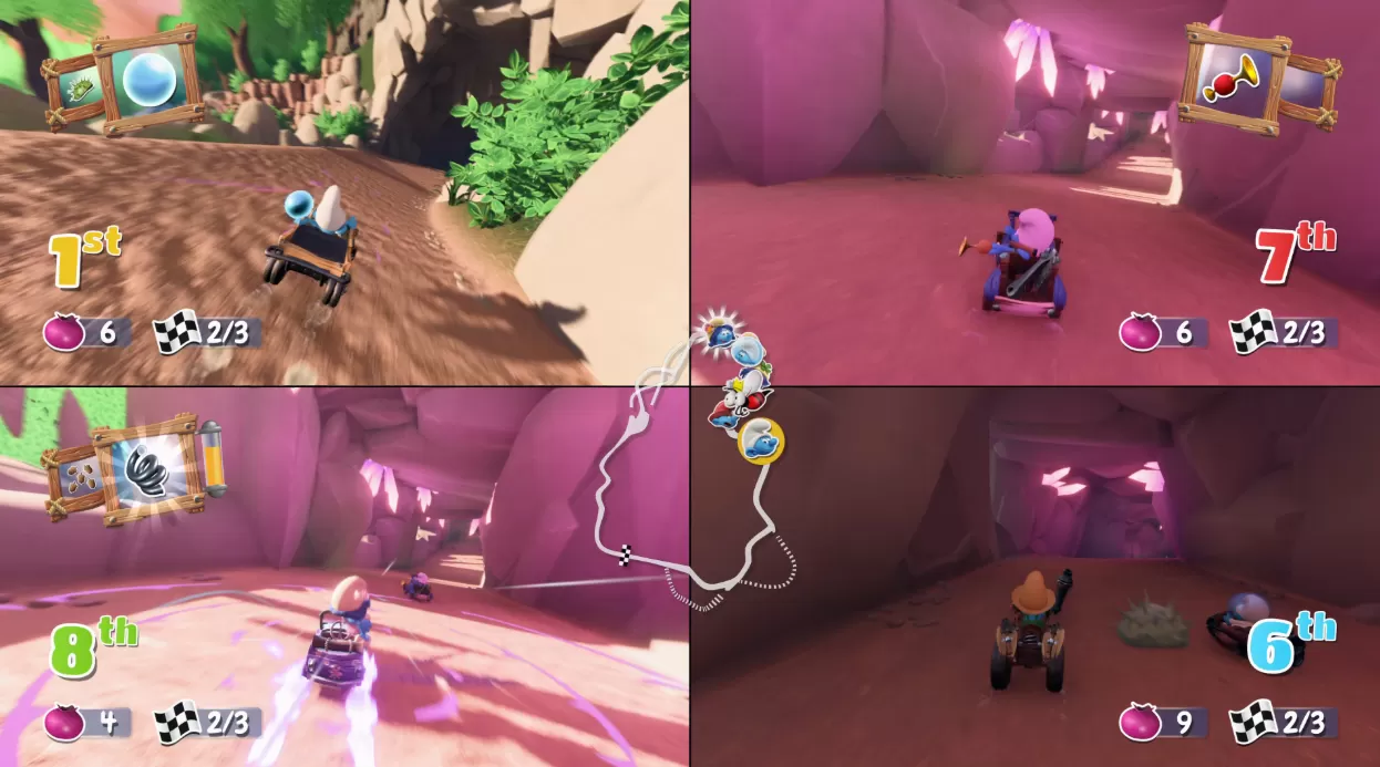 蓝精灵卡丁车.Smurfs Karting 第6张