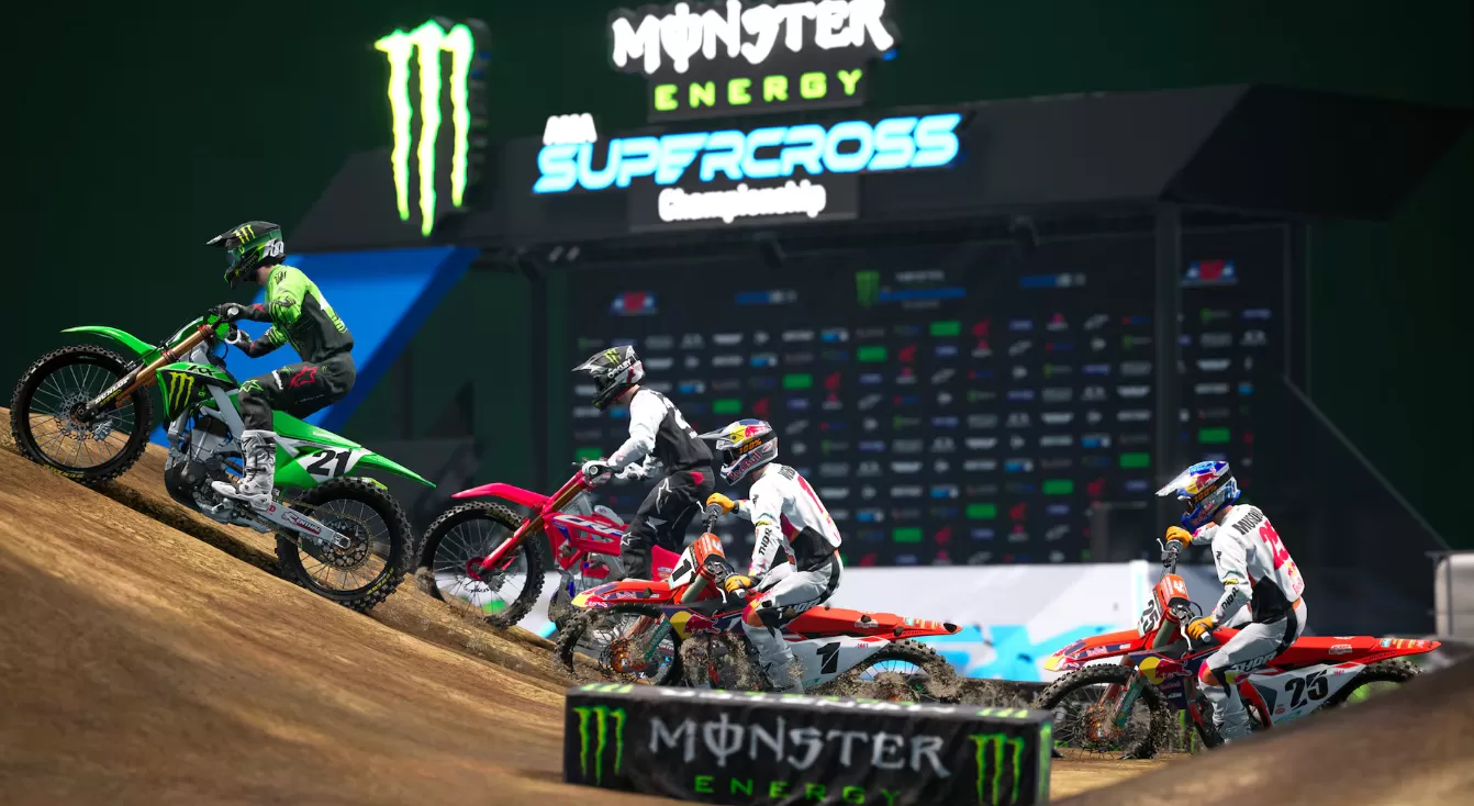 野兽越野摩托车:官方游戏6.Monster Energy Supercross 6: The Official Videogame 第2张 野兽越野摩托车:官方游戏6.Monster Energy Supercross 6: The Official Videogame 第2张