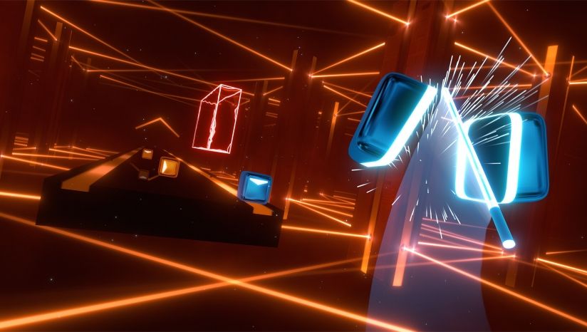 节奏光剑.Beat Saber - PS5小白盒 节奏光剑.Beat Saber - PS5小白盒