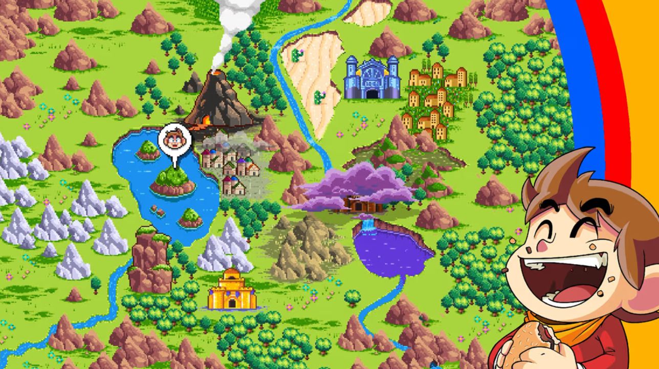 阿历克斯小子奇幻世界大冒险.Alex Kidd in Miracle World DX 第7张