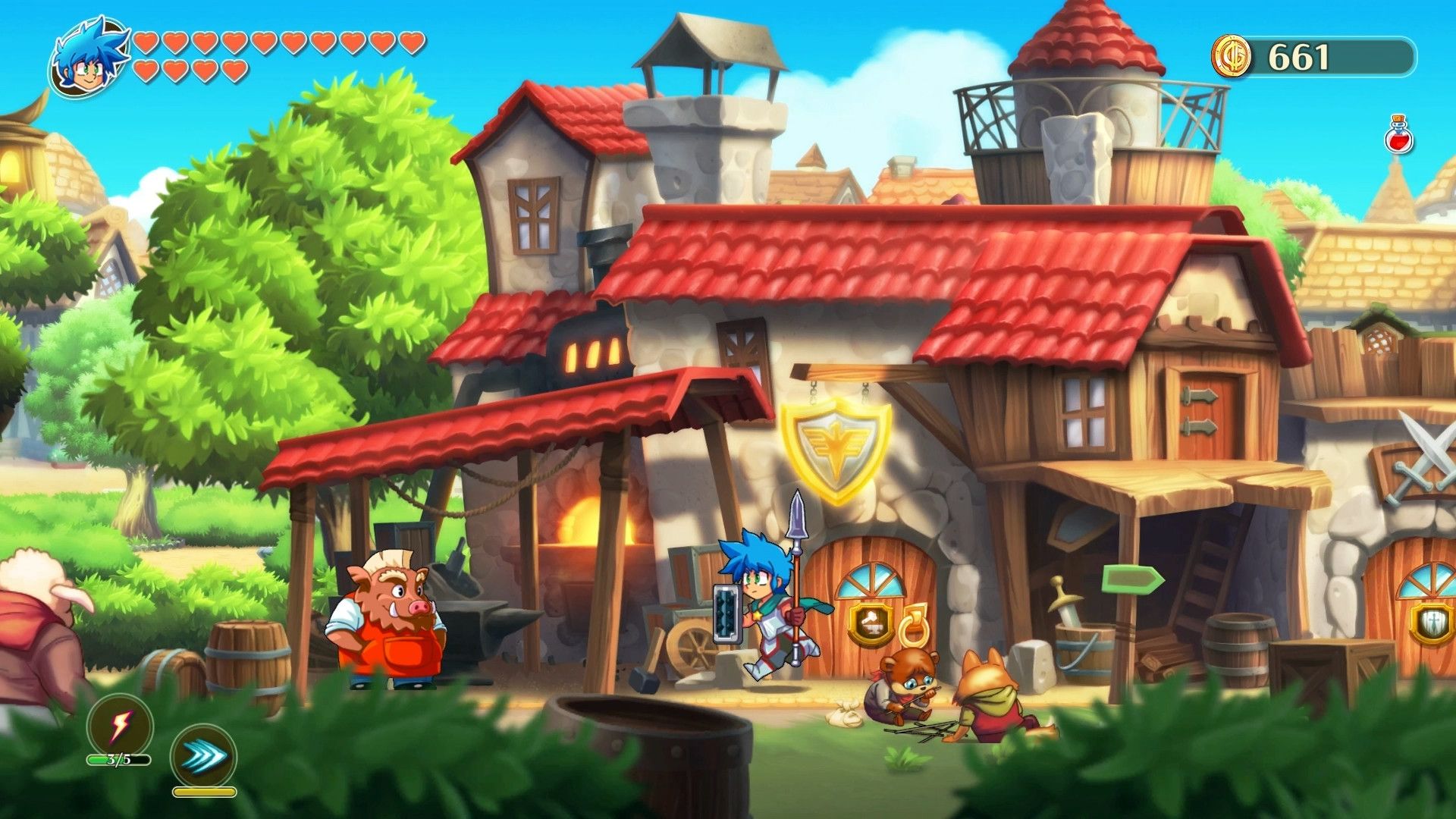 怪物男孩与被诅咒的王国 Monster Boy and the Cursed Kingdom 第6张 怪物男孩与被诅咒的王国 Monster Boy and the Cursed Kingdom 第6张