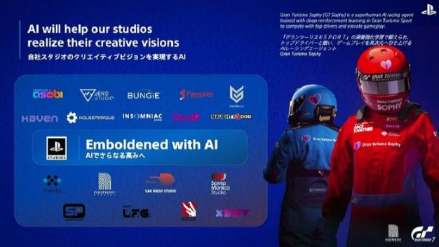 Sony 确认所有 PlayStation 工作室全面导入 AI 技术 第2张 Sony 确认所有 PlayStation 工作室全面导入 AI 技术 第2张