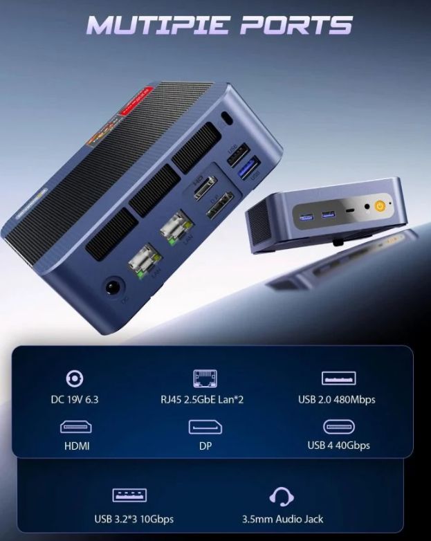 AMD 迷你 PC 减价 32GB RAM 版本跌穿 520 美元 第3张 AMD 迷你 PC 减价 32GB RAM 版本跌穿 520 美元 第3张