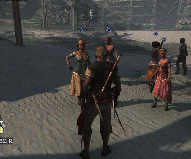 Ubisoft《刺客教条 黑旗 Resynced》「交际花」NPC外型调整曝光 引发玩家不满 第3张 Ubisoft《刺客教条 黑旗 Resynced》「交际花」NPC外型调整曝光 引发玩家不满 第3张