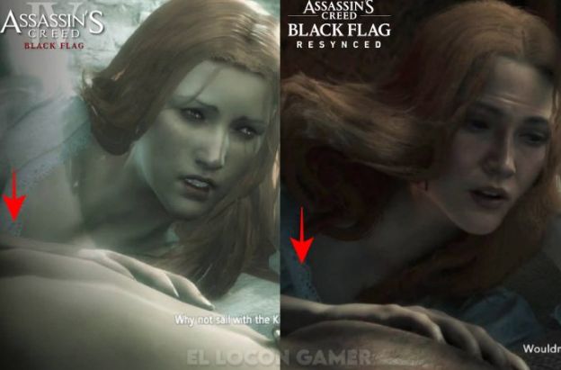 Ubisoft《刺客教条 IV:黑旗》重制版设计变动曝光 女角色改动成焦点 第2张 Ubisoft《刺客教条 IV:黑旗》重制版设计变动曝光 女角色改动成焦点 第2张