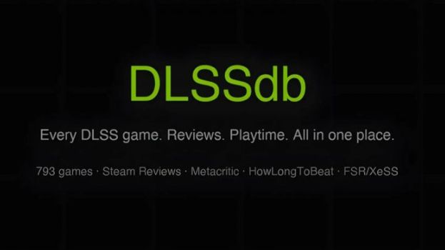 PC平台 DLSSdb 数据库整合 DLSS/FSR/XeSS 支援资讯正式上线 第1张 PC平台 DLSSdb 数据库整合 DLSS/FSR/XeSS 支援资讯正式上线 第1张