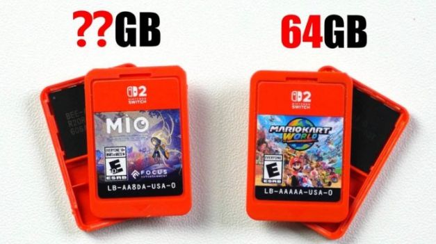 Switch2卡带容量曝光|16GB版本或推出降低成本 第1张 Switch2卡带容量曝光|16GB版本或推出降低成本 第1张