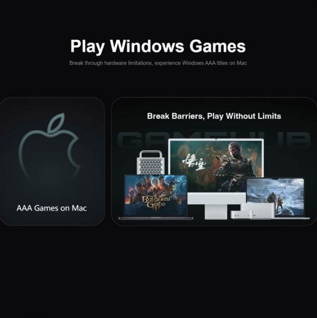 GameSir《GameHub》Mac版测试开放 Steam游戏模拟正式登场 第2张 GameSir《GameHub》Mac版测试开放 Steam游戏模拟正式登场 第2张
