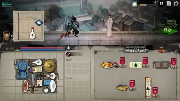 背包管理自走棋《背包闯江湖》上线后获 Steam 特别好评 第2张 背包管理自走棋《背包闯江湖》上线后获 Steam 特别好评 第2张