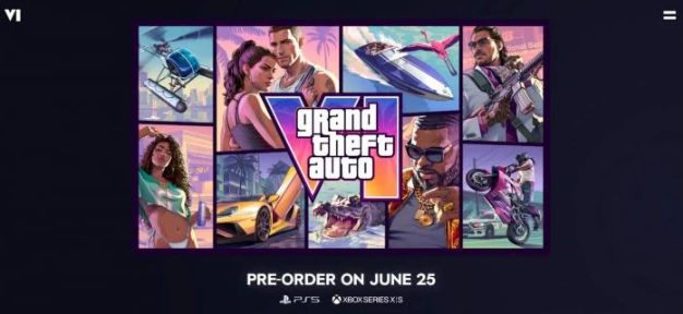 《GTA 6》6 月 25 日开放预购 官方封面图首度正式公开 - PS5小白盒 《GTA 6》6 月 25 日开放预购 官方封面图首度正式公开 - PS5小白盒