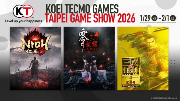 「2026台北国际电玩展」 光荣特库摩公开『仁王3』Live Gaming 实况主开台 - PS5小白盒 「2026台北国际电玩展」 光荣特库摩公开『仁王3』Live Gaming 实况主开台 - PS5小白盒