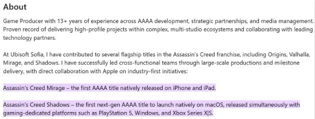 Ubisoft 再用 AAAA 定位 《刺客教条:幻象》《刺客教条:暗影者》惹议 - PS5小白盒 Ubisoft 再用 AAAA 定位 《刺客教条:幻象》《刺客教条:暗影者》惹议 - PS5小白盒