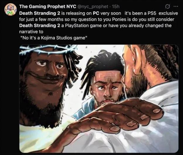 《死亡搁浅2》PC版通过 ESRB 评级 玩家讨论 PS5/PS6 意义何在 - PS5小白盒 《死亡搁浅2》PC版通过 ESRB 评级 玩家讨论 PS5/PS6 意义何在 - PS5小白盒