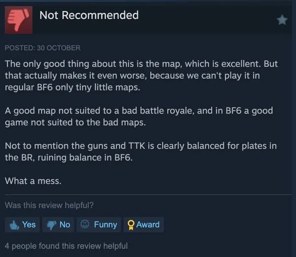 《战地风云:禁区冲突》Steam 遭遇玩家负评轰炸 模式被指抄袭《决胜时刻:现代战域》 - PS5小白盒 《战地风云:禁区冲突》Steam 遭遇玩家负评轰炸 模式被指抄袭《决胜时刻:现代战域》 - PS5小白盒