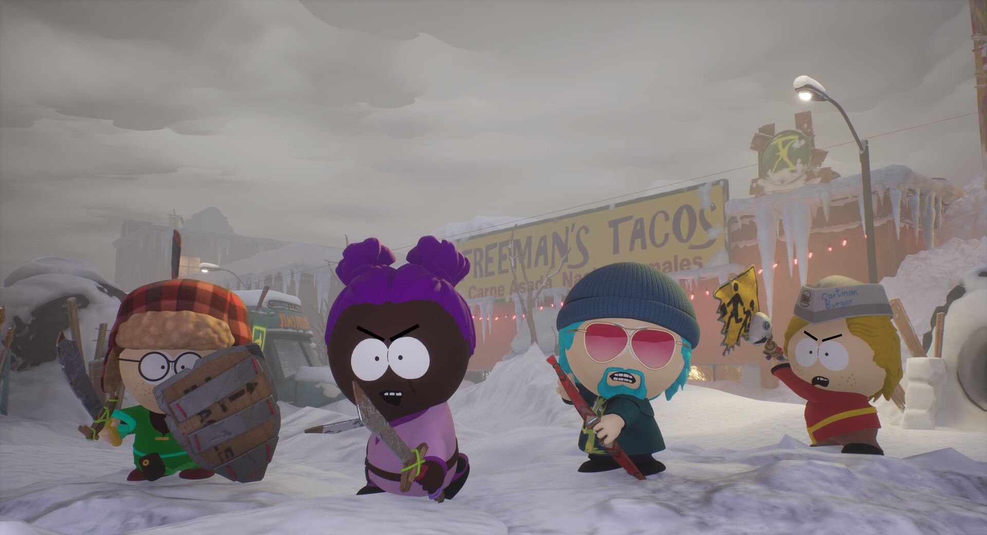 南方公园:雪天! SOUTH PARK SNOW DAY - PS5小白盒 南方公园:雪天! SOUTH PARK SNOW DAY - PS5小白盒