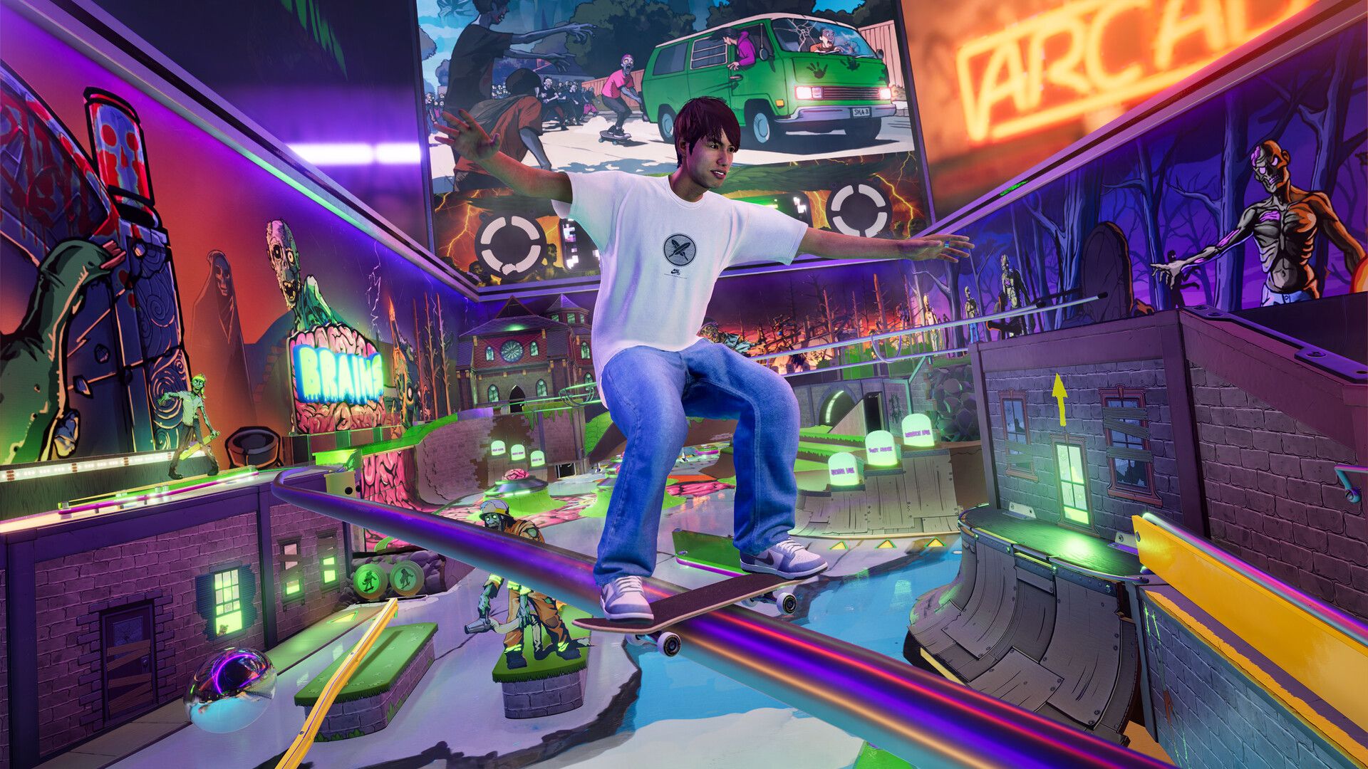 托尼・霍克职业滑板 3 + 4 Tony Hawks Pro Skater 3 + 4 - PS5小白盒 托尼・霍克职业滑板 3 + 4 Tony Hawks Pro Skater 3 + 4 - PS5小白盒