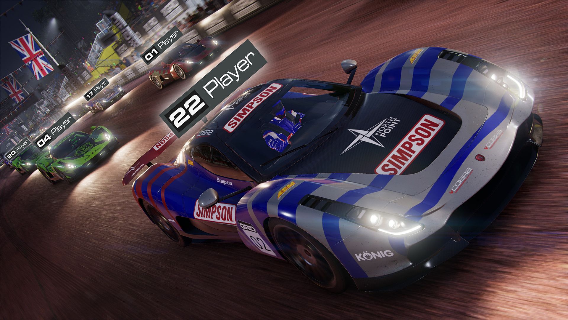 超级房车赛 传奇 GRID Legends - PS5小白盒 超级房车赛 传奇 GRID Legends - PS5小白盒