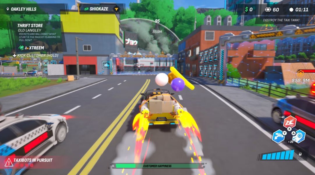 混乱出租车 2 - PS5小白盒 混乱出租车 2 - PS5小白盒