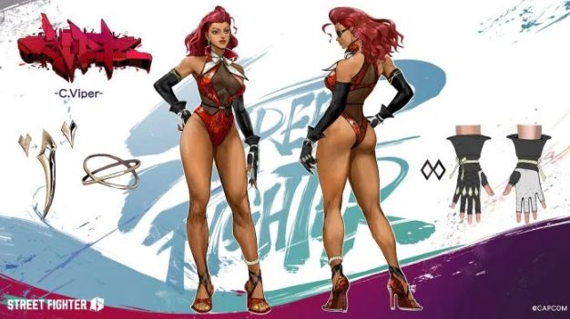 《Street Fighter 6》C. Viper 泳装惹争议　玩家质疑 Capcom 自我审查 - PS5小白盒