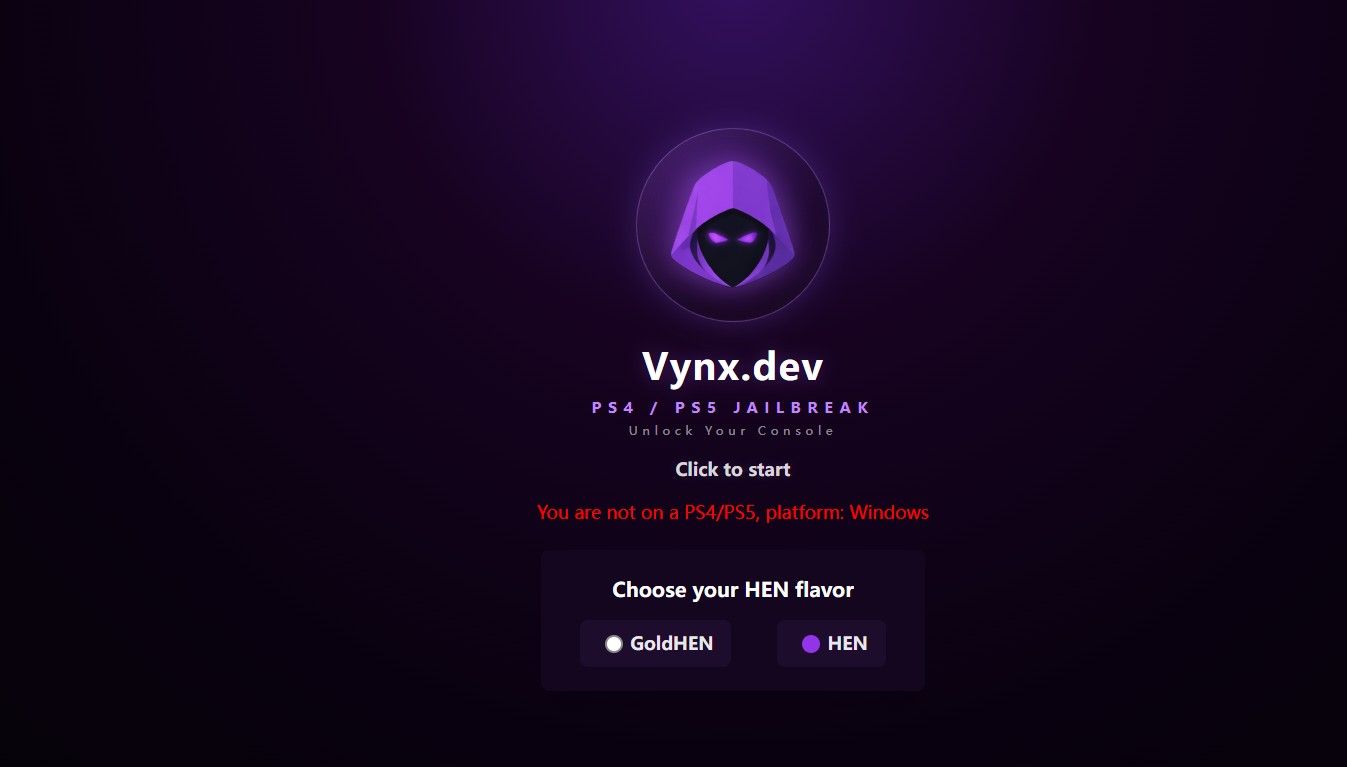 [工具] Vynx.dev 自动加载器 v2.0 集成并安装 WebKit Autoloader - PS5小白盒