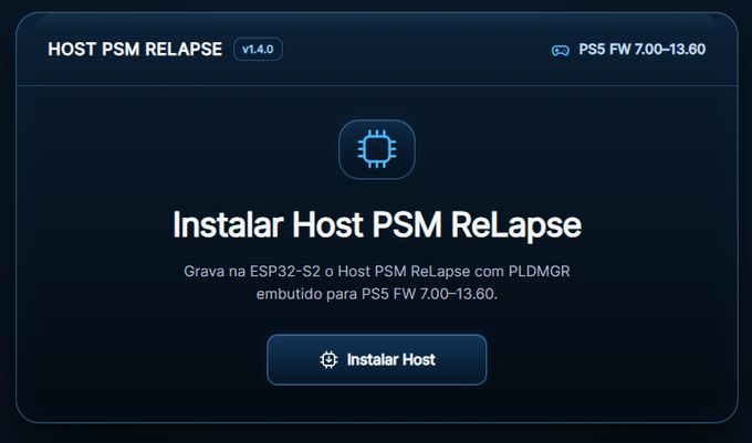 [工具] Host-PSM ReLapse ESP32-S2 v1.4.0 PC端刷 ESP32-S2固件 [7.00—13.60]