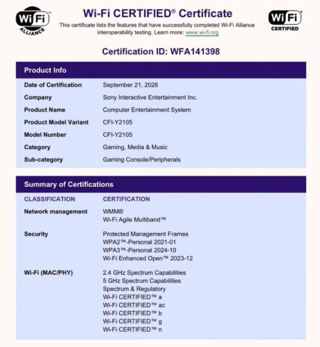 Sony新认证泄密:PS Portal传推OLED新掌机 - PS5小白盒 Sony新认证泄密:PS Portal传推OLED新掌机 - PS5小白盒
